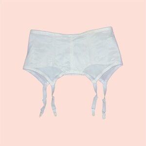 Vintage White Garter Belt